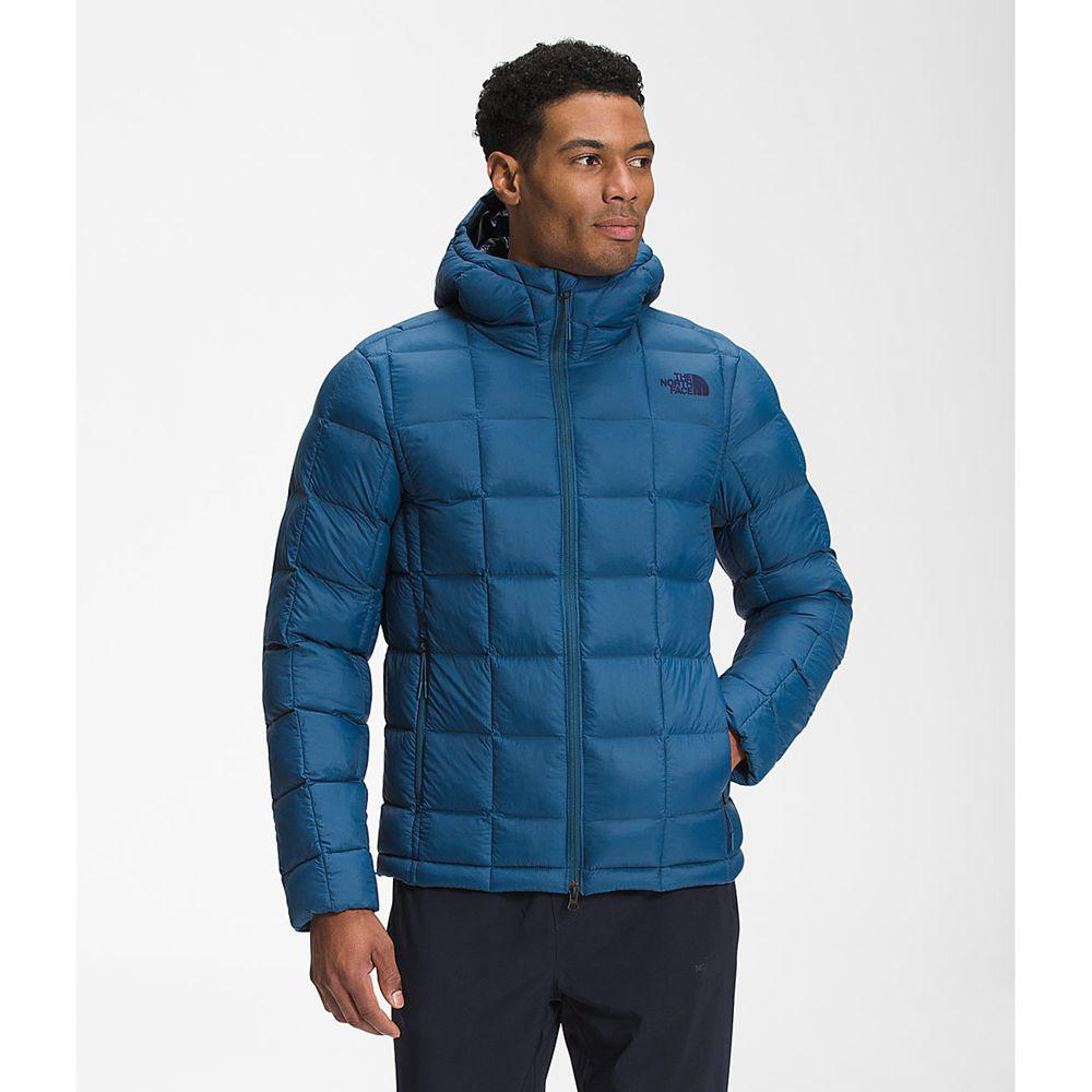 The North Face Thermoball™ Super Ανδρικα Μπουφάν Με Κουκούλα - Μπλε (ZCTU39807)